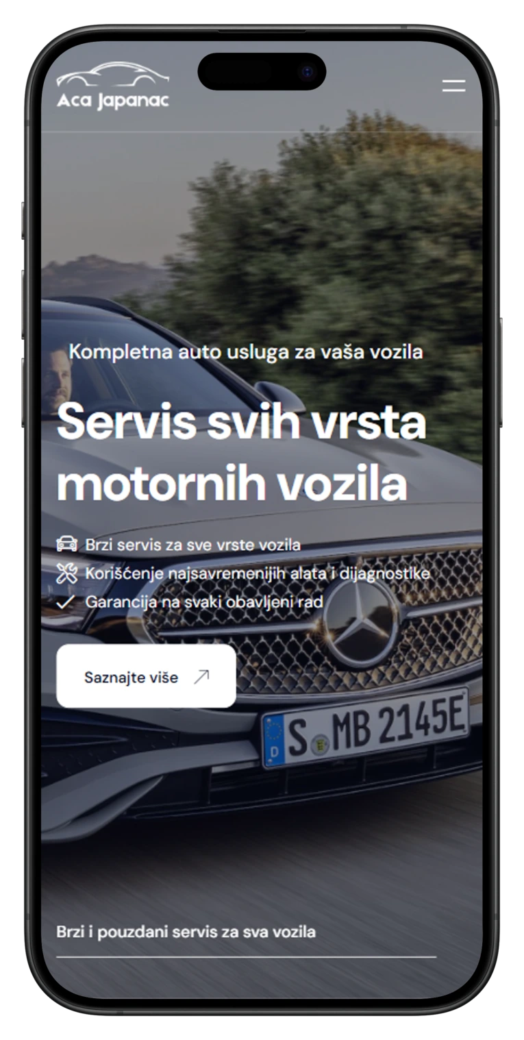 Aca Japanac – Mobile
