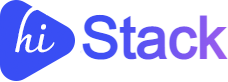 HiStack Purple Gradient Logo